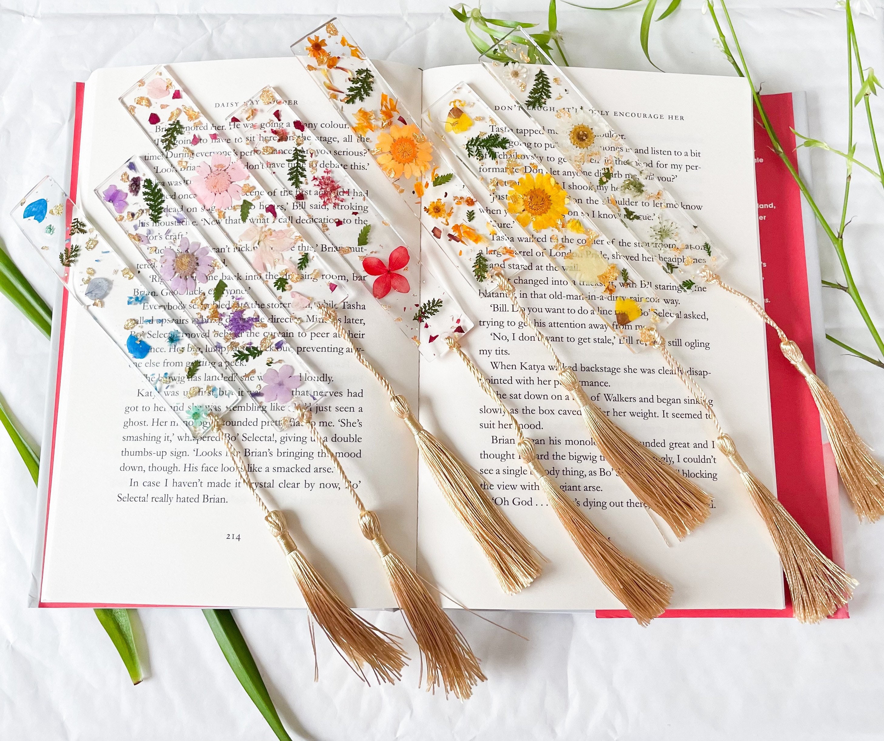 Poppy Flower Bookmark Pressed Flower Bookmark TRANSPARENT, Dried Flower,  Gift, Dried Flower, Poppy Bookmark, Poppy Bookmark 