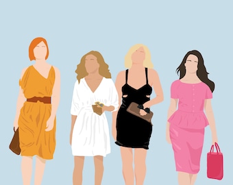 LIMITED OFFER | Sex and the City | instant download | digital movie art