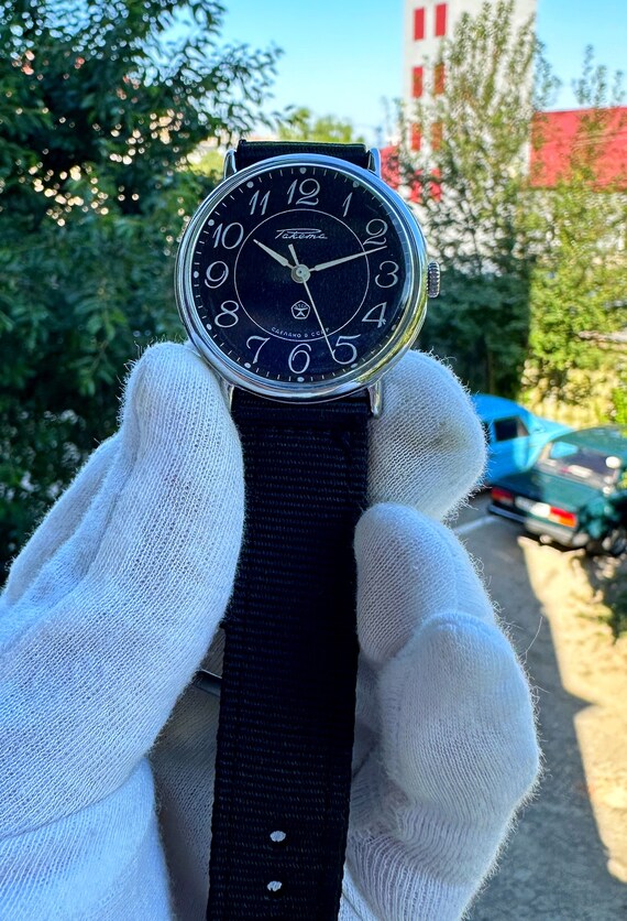 Vintage watch “Raketa” “Rocket” Rocket made by US… - image 10