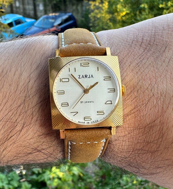 Unisex USSR watch "ZARJA" "Заря", original vintag… - image 2