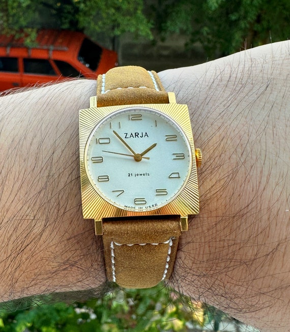 Unisex USSR watch "ZARJA" "Заря", original vintag… - image 3