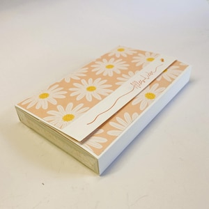 Geschenkbanderole, Verpackung für Toffifee mit Glückwunschkarte, ein schönes Geschenk aus Karton/Papier, handgemacht, edel, 2 Stück im Set