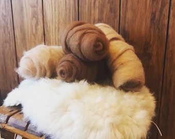 100% Alpaca roving