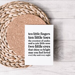 carte nouveau-né | carte de voeux de bébé | Carte baby shower