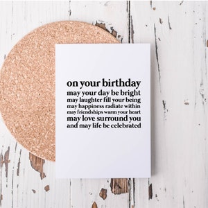 Birthday Card | Contemporary Birthday Card