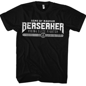 Sons of Ragnar Berserker T-Shirt M2 | Viking Norse Mythology Odin Thor Viking Gift