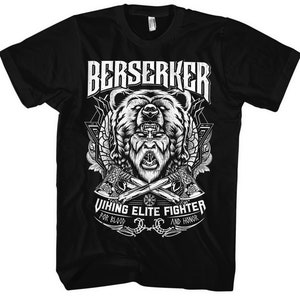 Sons of Ragnar Berserker T-Shirt M1 | Viking Norse Mythology Odin Thor Viking Gift