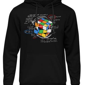 Zauberwürfel Kapuzenpullover | Magic Cube Sheldon Cooper Physik | M2