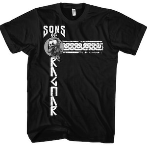 Sons of Ragnar Midgard T Shirt | Viking Valhalla Norse Mythology Odin Thor Viking Gift
