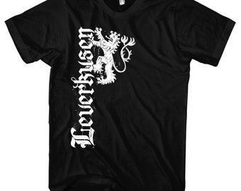 Leverkusen Eternal Loyalty T-Shirt | Jersey Fan Articles Ultras Football Titlekusen Skyline German Champion