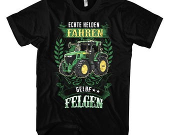 Yellow Rims T-Shirt | Farmer Tractor Farmer