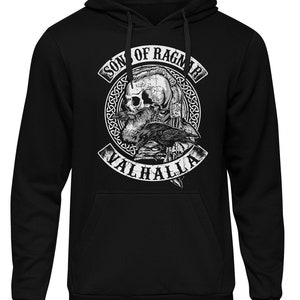 Sons of Ragnar Valhalla Hoodie M1 | Viking Norse Mythology Odin Thor Viking Gift