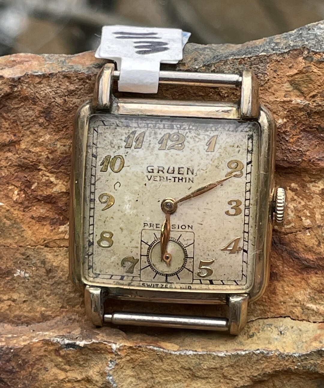 Vintage Gruen Verithin 1940s Watch Etsy