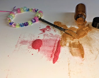 Reusable Kandi Bracelet Glitter Dispensing Set