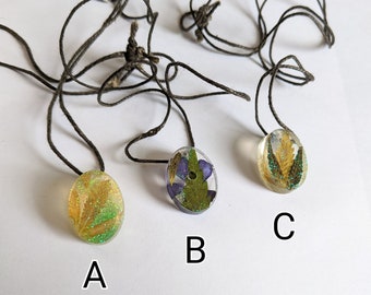 Ganja Faerie Necklace (ovals)