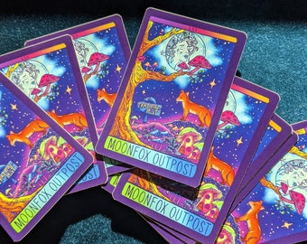 MoonFox Buitenpost sticker
