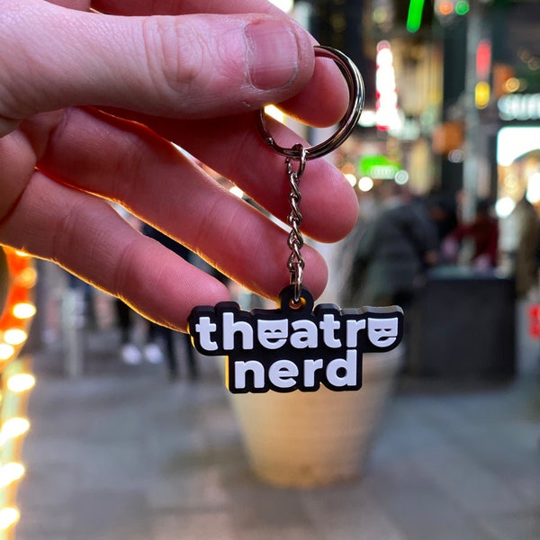 Theatre Nerd Keychain