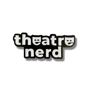 Theatre Nerd Enamel Pin