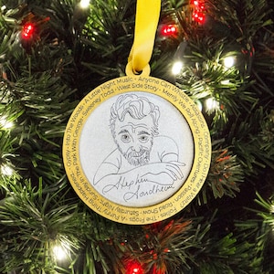 Stephen Sondheim Icon Collection Ornament (2022 Collection)