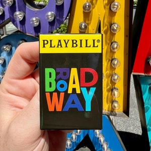 Playbill Button