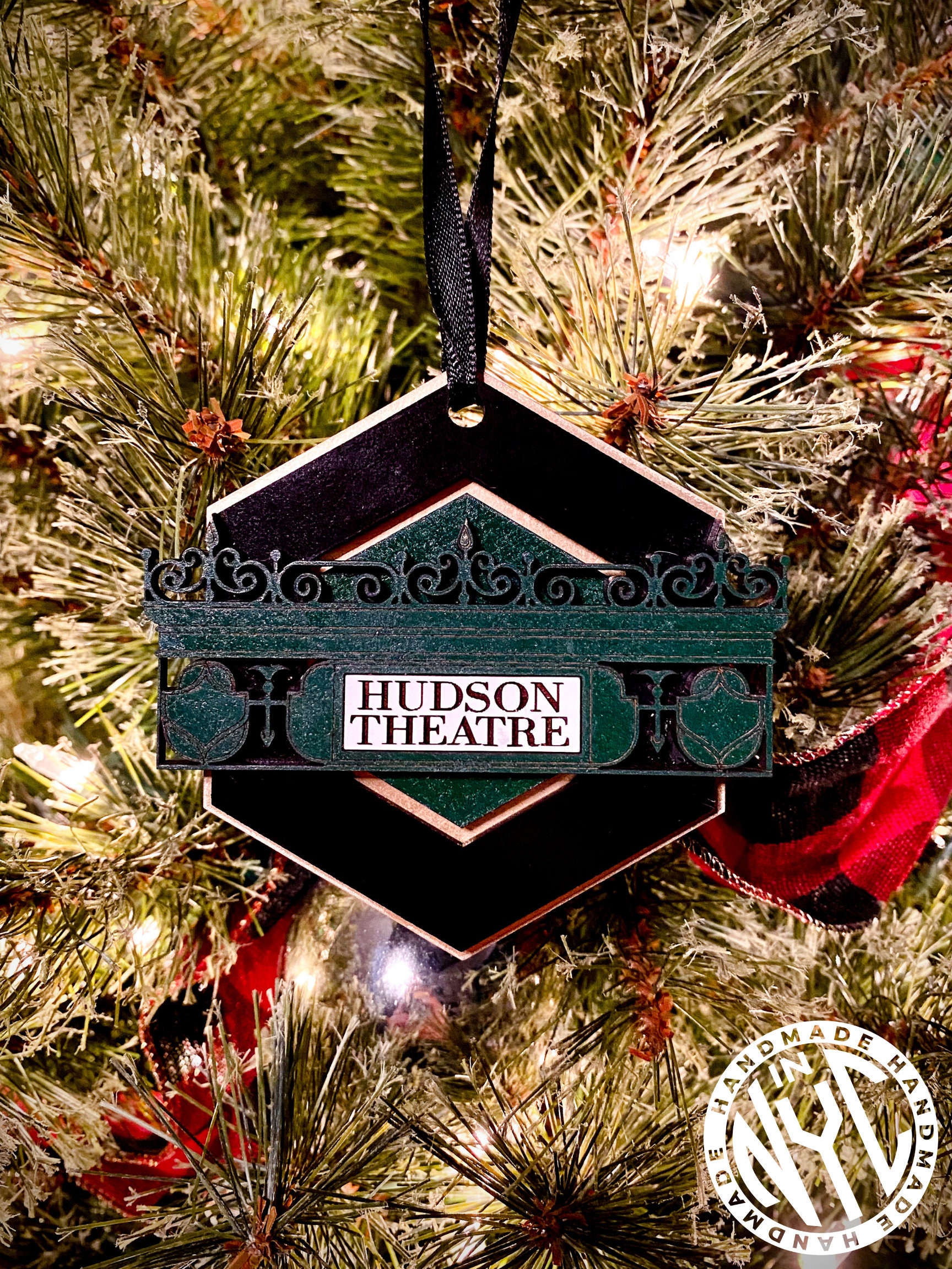 Hudson Theatre Marquee Ornament
