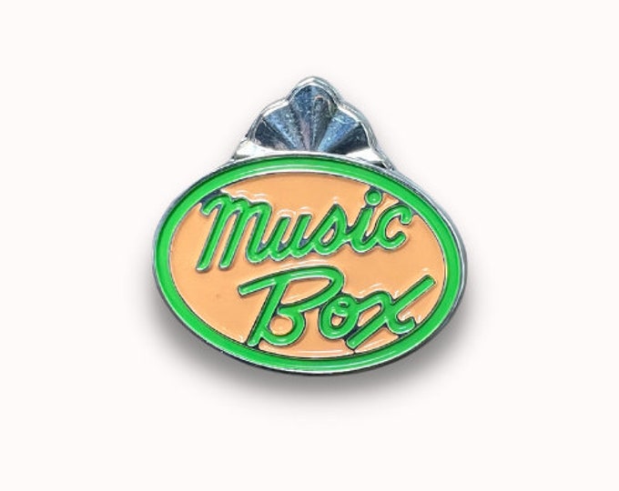 Music Box Marquee Enamel Pin
