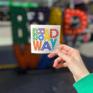 Broadway Sticker