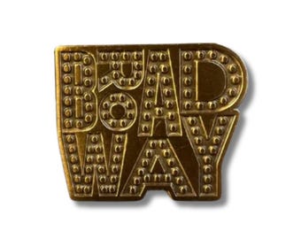 Broadway-bord metalen pin