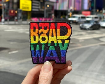 Broadway Pride Embroidered Patch