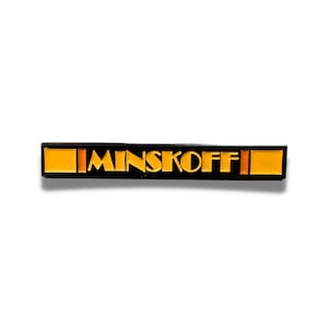 Minskoff Marquee Enamel Pin