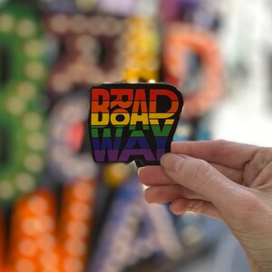 Broadway Pride Sticker