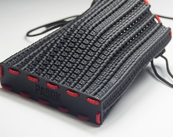 3D Printed Bag: PLA Plastic Clutch, Dragon Scale Style