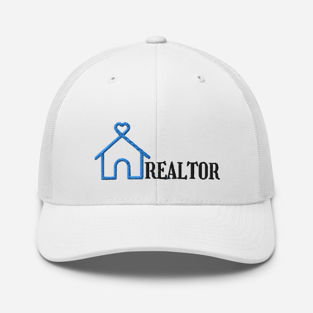 Realtor Hat, Real Estate Hat, Realtor Baseball Cap, Realtor Trucker Hat