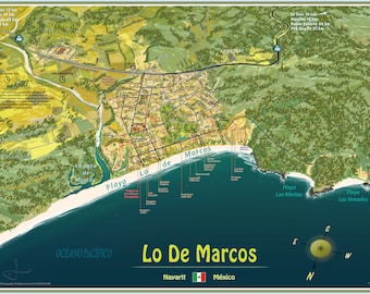 Lo de Marcos Poster Map
