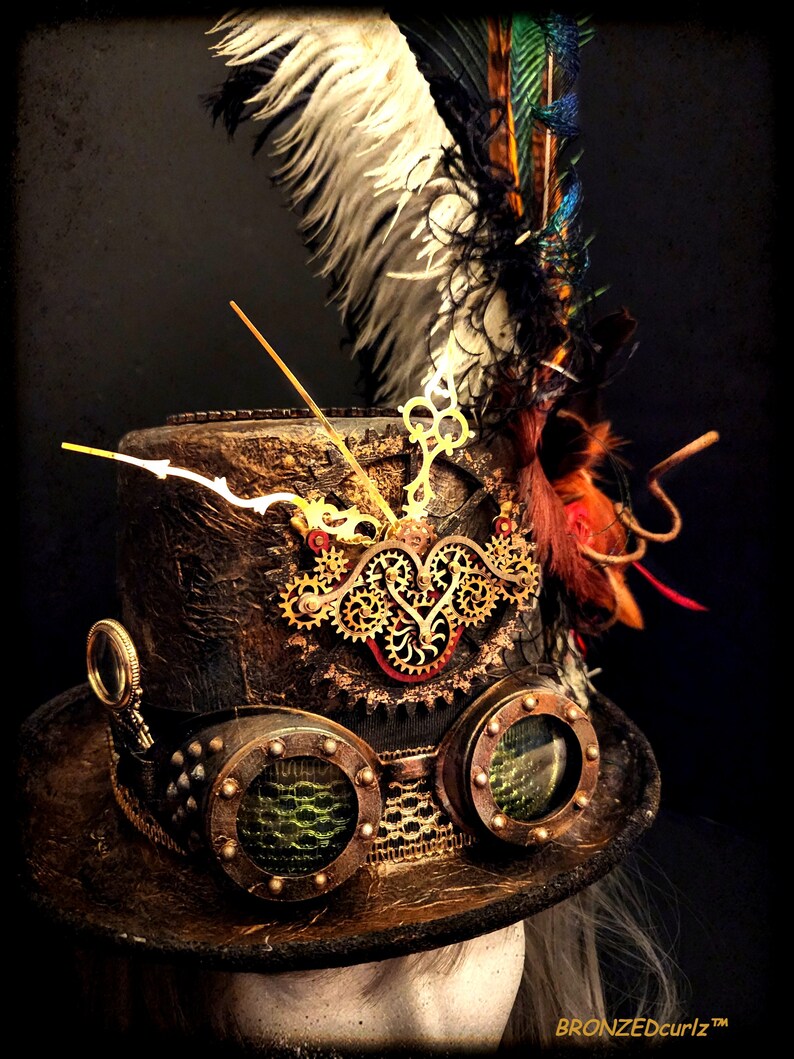 Over the Top, a Custom Steampunk Hat - Etsy