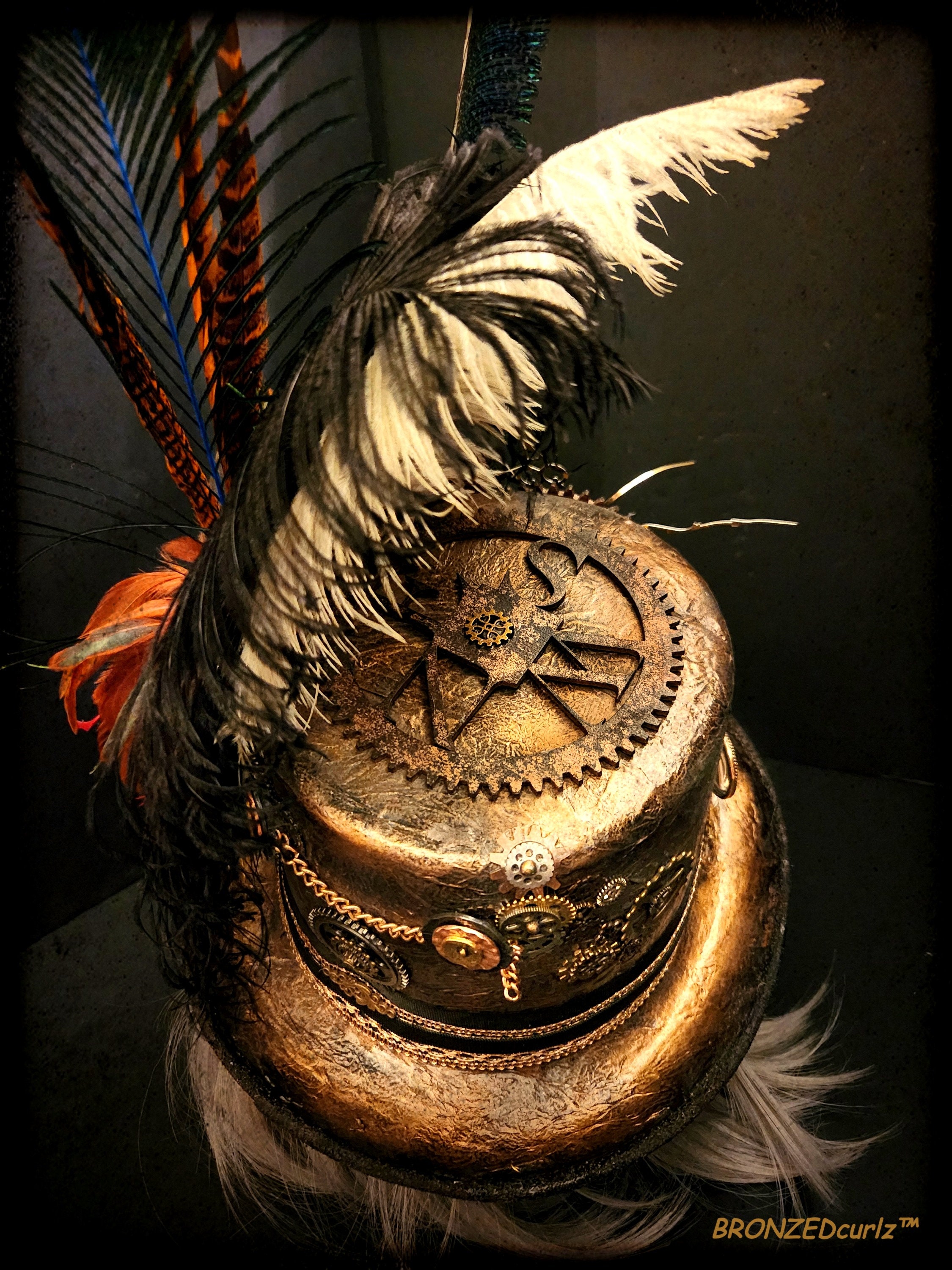 Over the Top, a Custom Steampunk Hat - Etsy