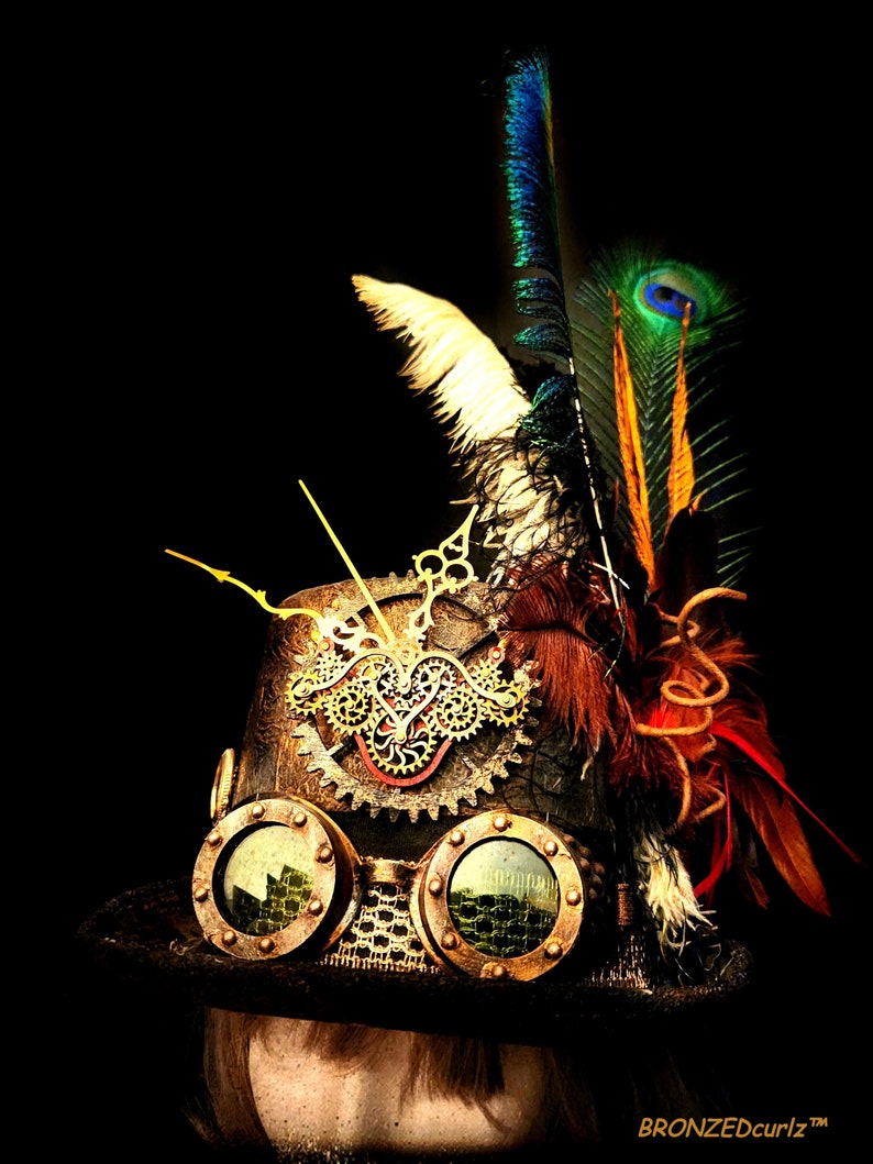 Over the Top, a Custom Steampunk Hat - Etsy