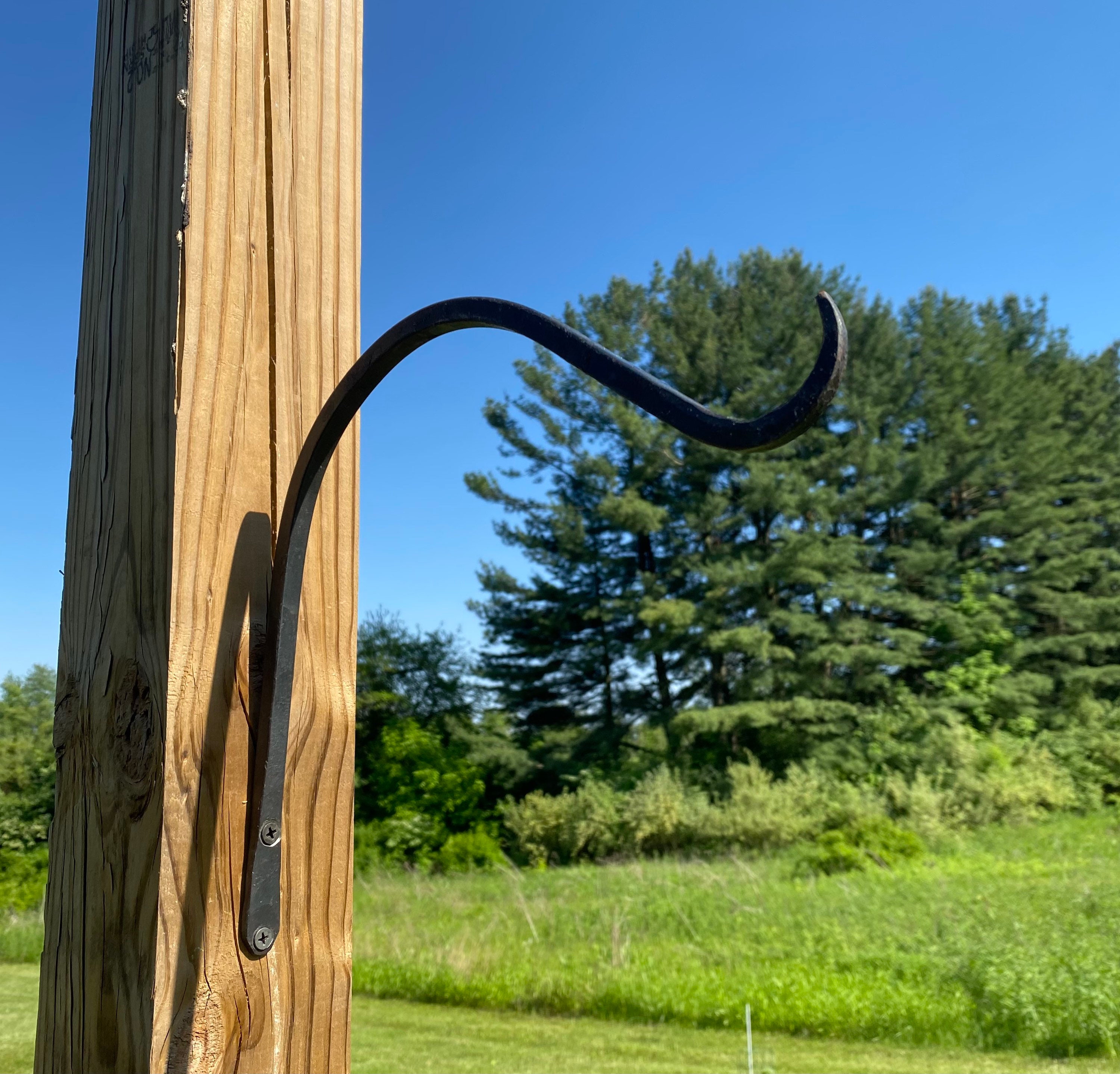 Hand Plant Hanger Bird Feeder Hanger Large Hook Etsy