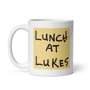 Lunch at Lukes Coffee Mug