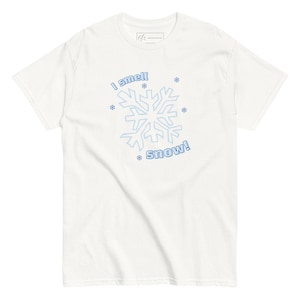 I Smell Snow Cotton Pyjama T-shirt