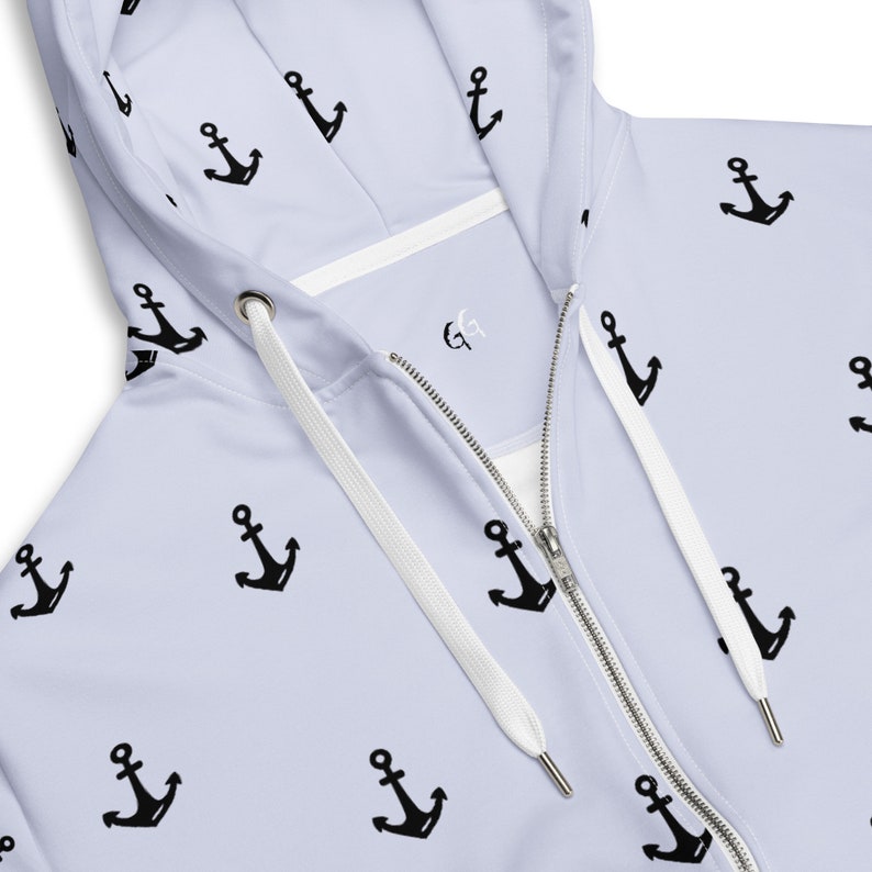 Anchor Unisex Zip Hoodie