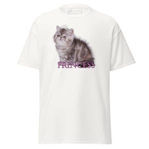 Princess Cat Unisex Cotton T-shirt