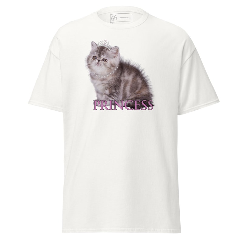Princess Cat Unisex Cotton T-shirt