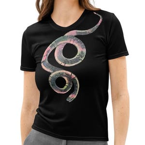 Snake Women’s Cotton Crew Neck T-shirt