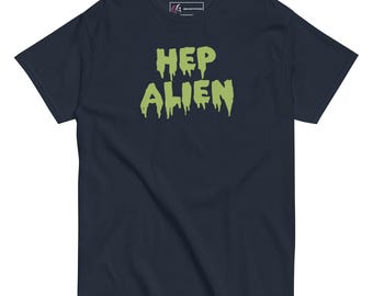 T-shirt unisexe classique en coton Hep Alien
