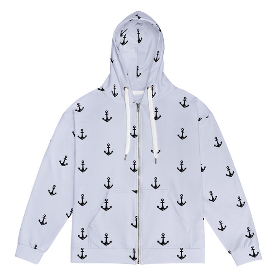 Anchor Unisex Zip Hoodie