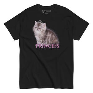 Princess Cat Unisex Cotton T-shirt