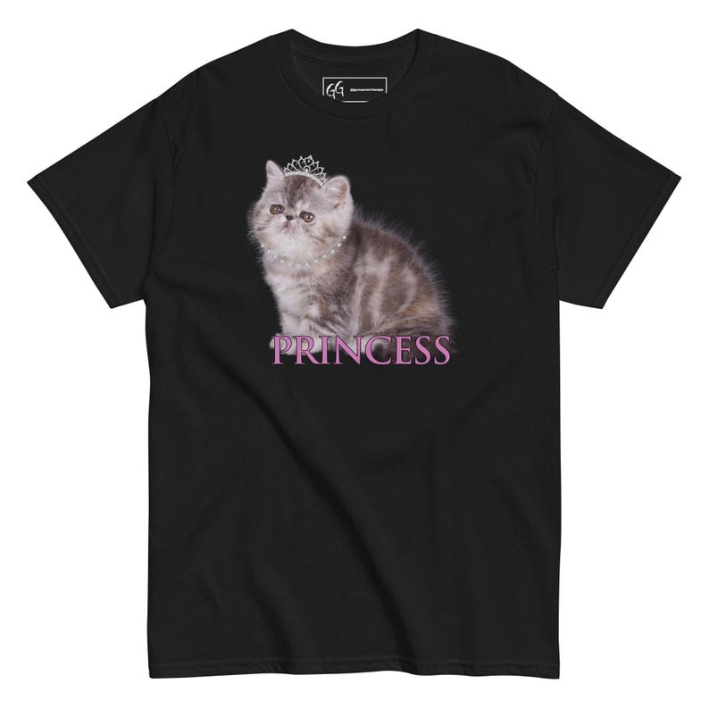 Princess Cat Unisex Cotton T-shirt