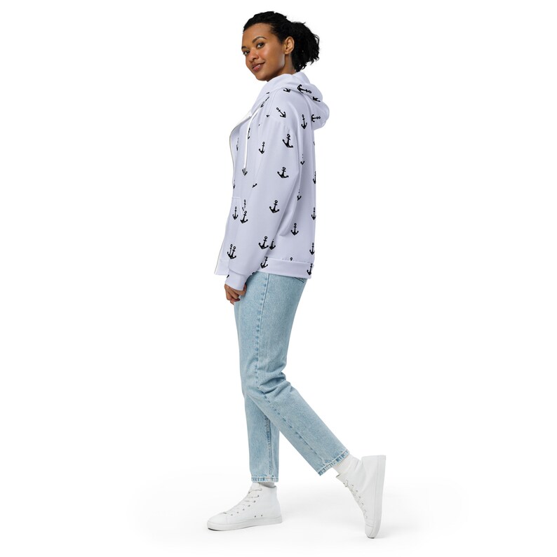 Anchor Unisex Zip Hoodie