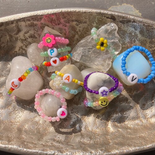 Cute Y2k Aesthetic Rings Etsy